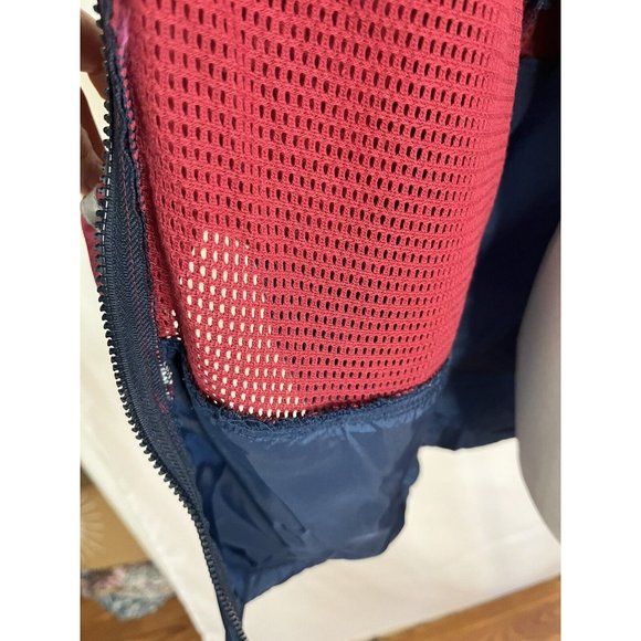 Vintage Bill Rodgers Running Jacket Windbreaker Medium Mens Reflective Stripe - Picture 10 of 12